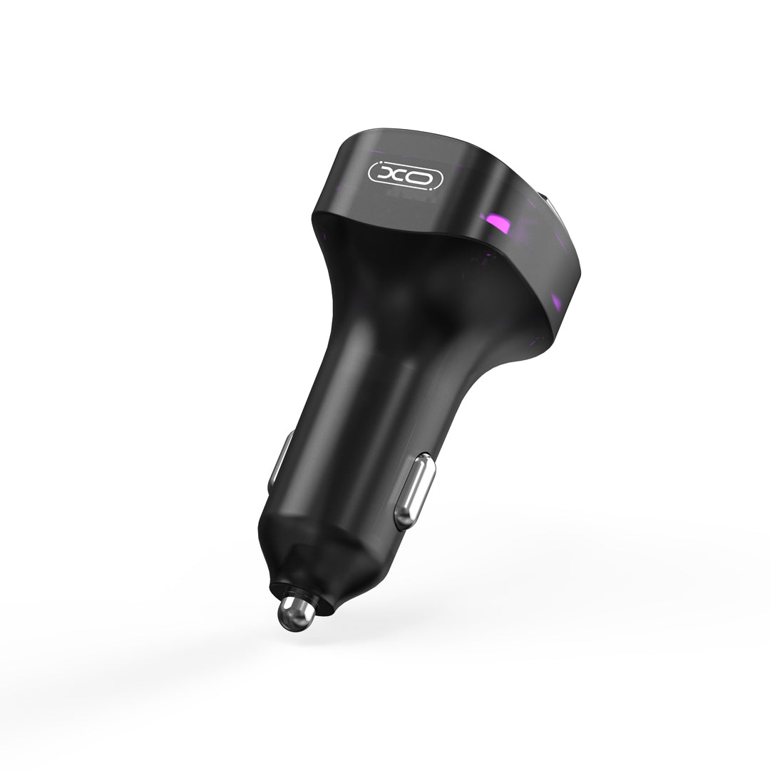 XO BCC12 Smart Φορτιστής Αυτοκινήτου Bluetooth MP3+5V3.1A με Φως