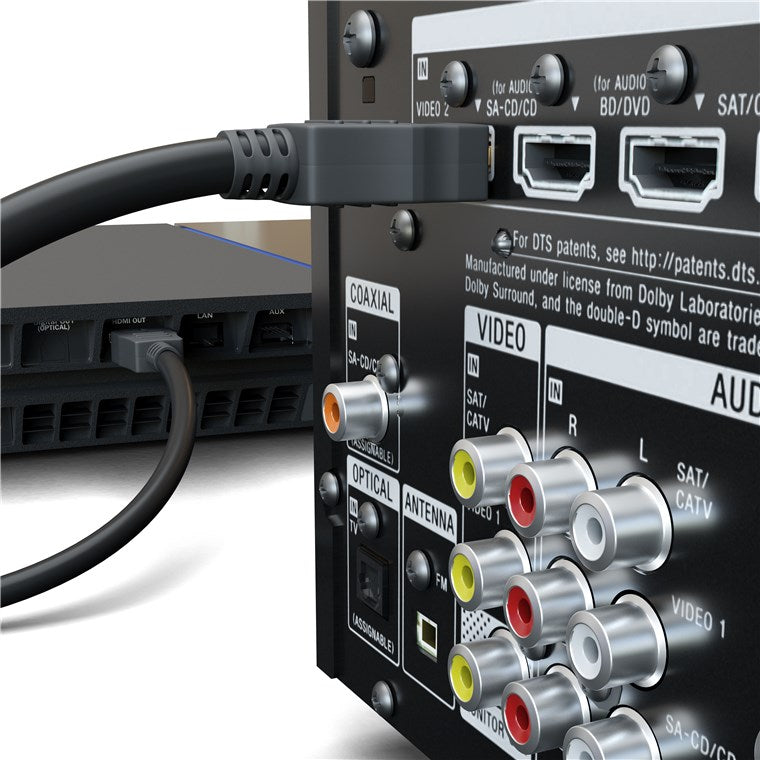 Καλώδιο HDMI 1.4 Μαύρο 4Κ@30Hz 5.0m 60613