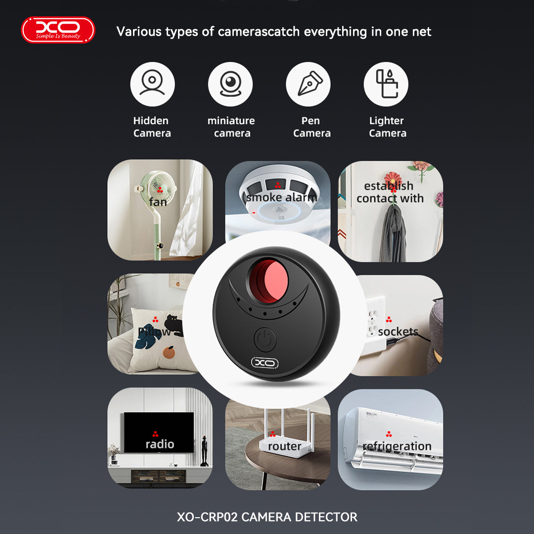 XO CRP02 Smart Ανιχνευτής Κάμερας