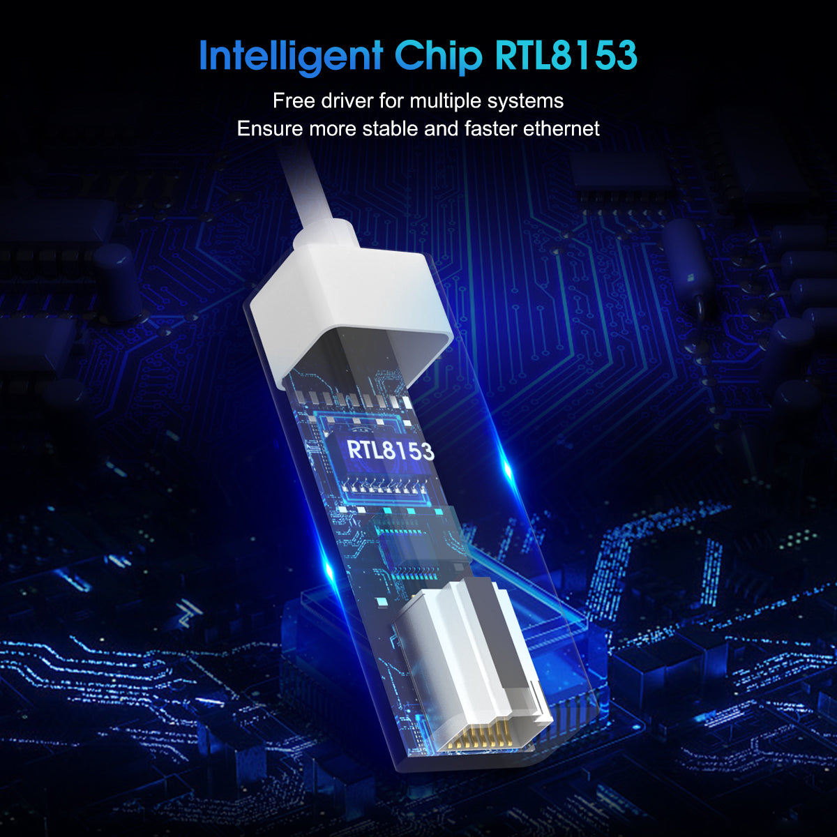 EDUP EP-9802 10/100/1000Mbps Type-C LAN Adapter
