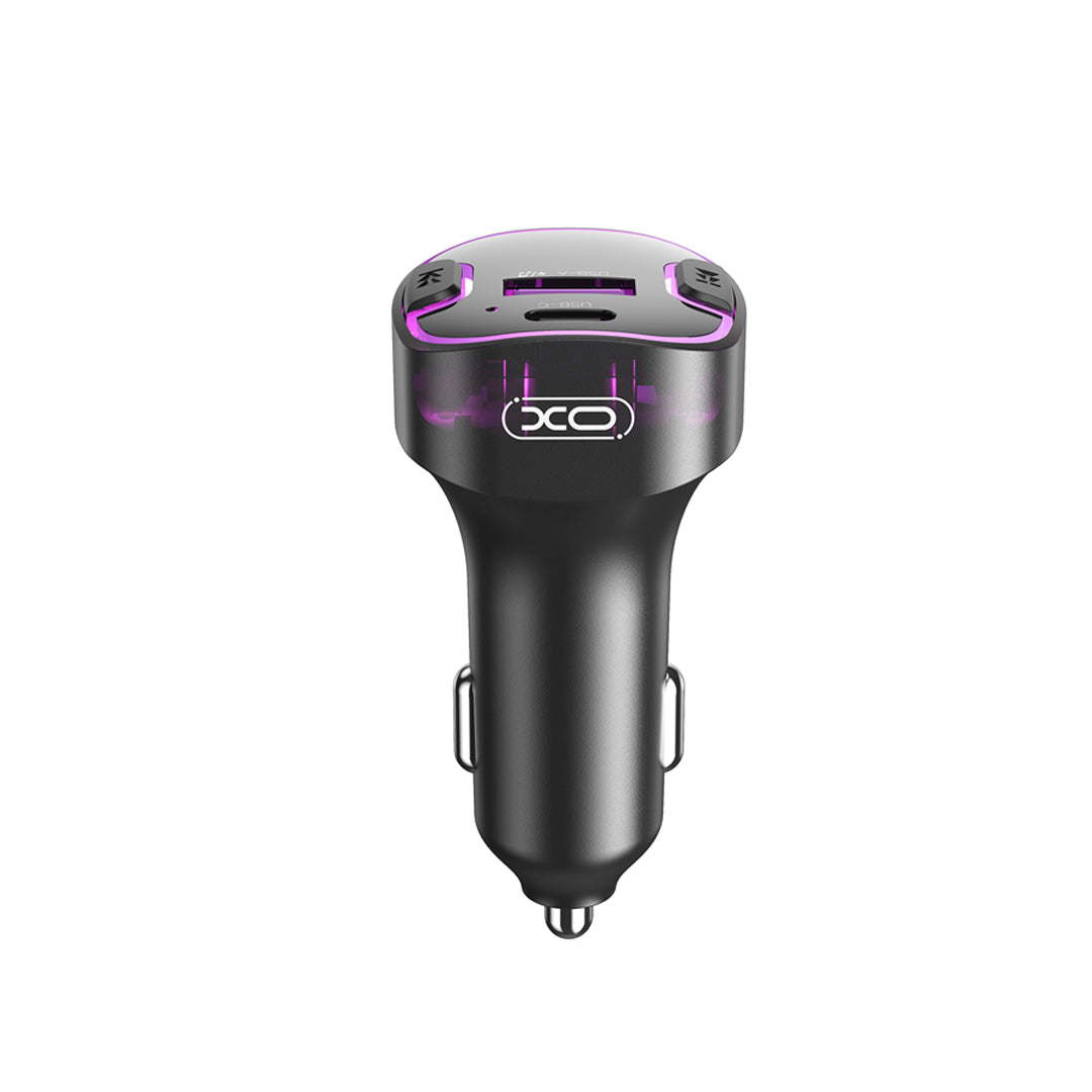 XO BCC12 Smart Φορτιστής Αυτοκινήτου Bluetooth MP3+5V3.1A με Φως