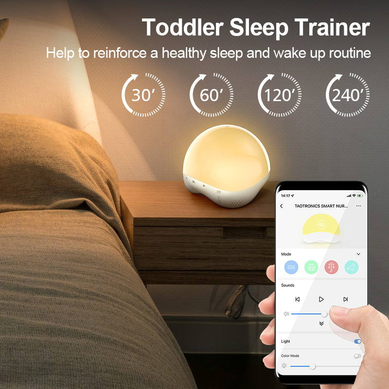 EDUP EH-W05A Alarm Clock with Light and White Noise