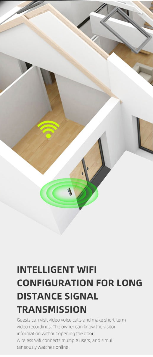 EDUP 1080P Doorbell Wifi Camera
