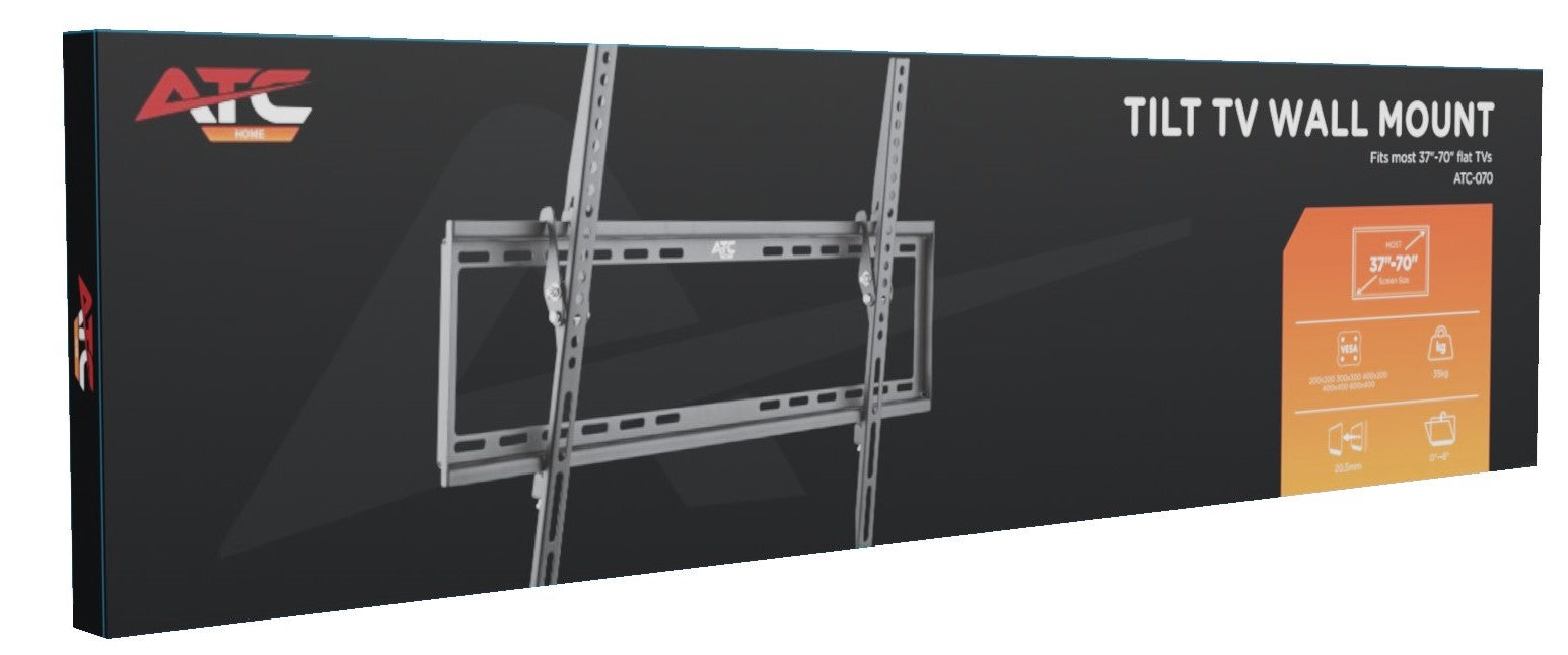ATC Βάση Τηλεόρασης Επιτοίχια ATC-070 37"- 70"
