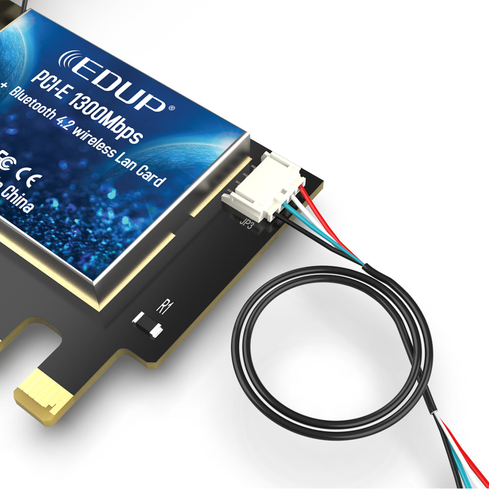 EDUP Κάρτα Δικτύου EP-9632 AC1200 WiFi + Bluetooth 4.2