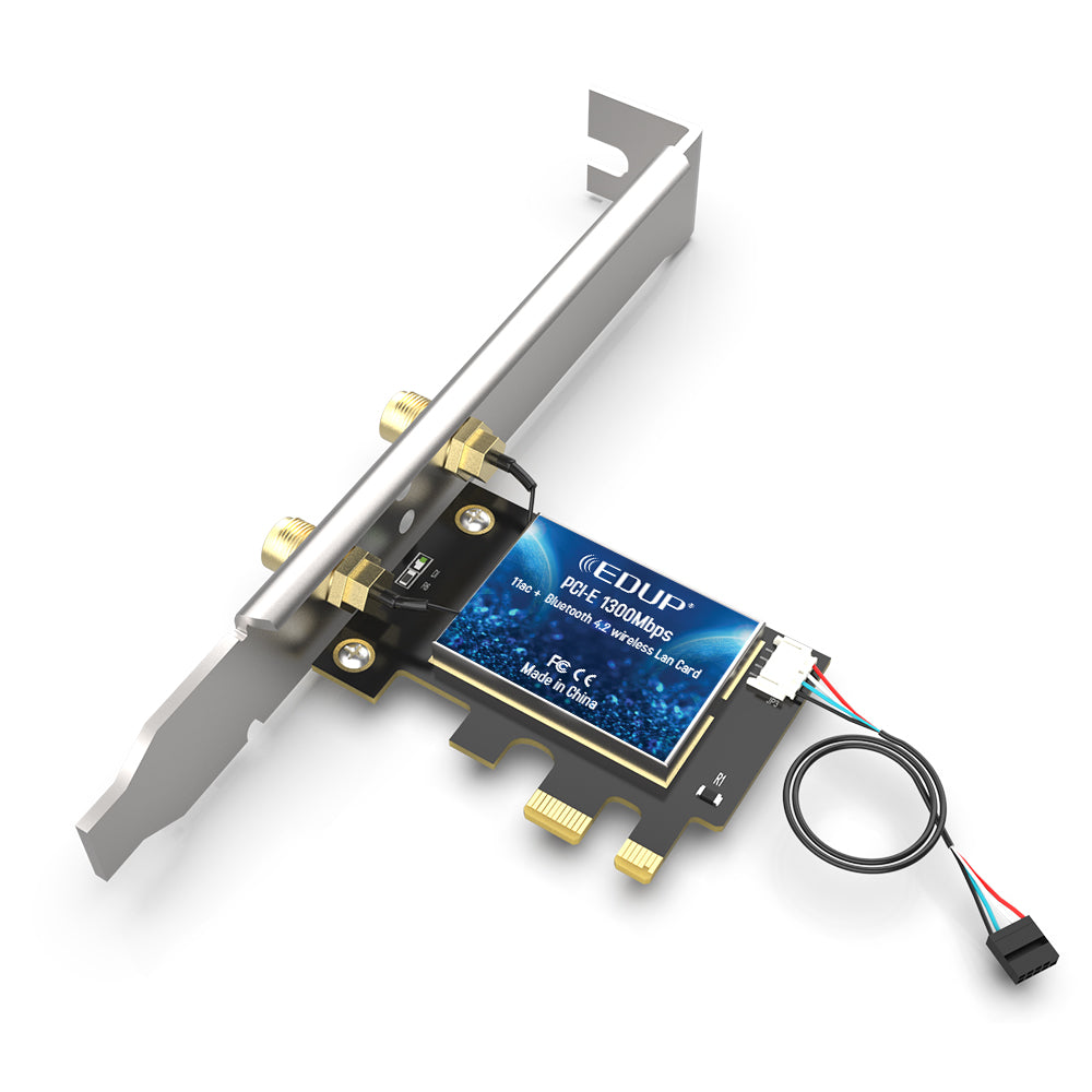 EDUP Κάρτα Δικτύου EP-9632 AC1200 WiFi + Bluetooth 4.2