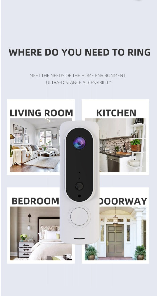 EDUP 1080P Doorbell Wifi Camera