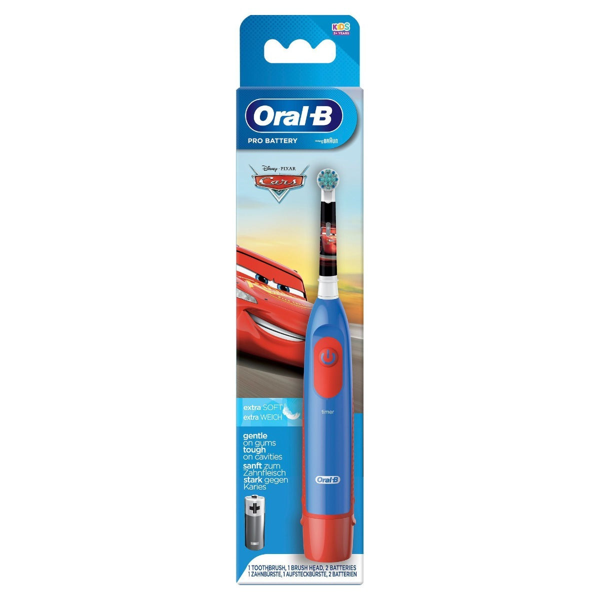 Ηλεκτρική Οδοντόβουρτσα Oral-B Cars για παιδιά
