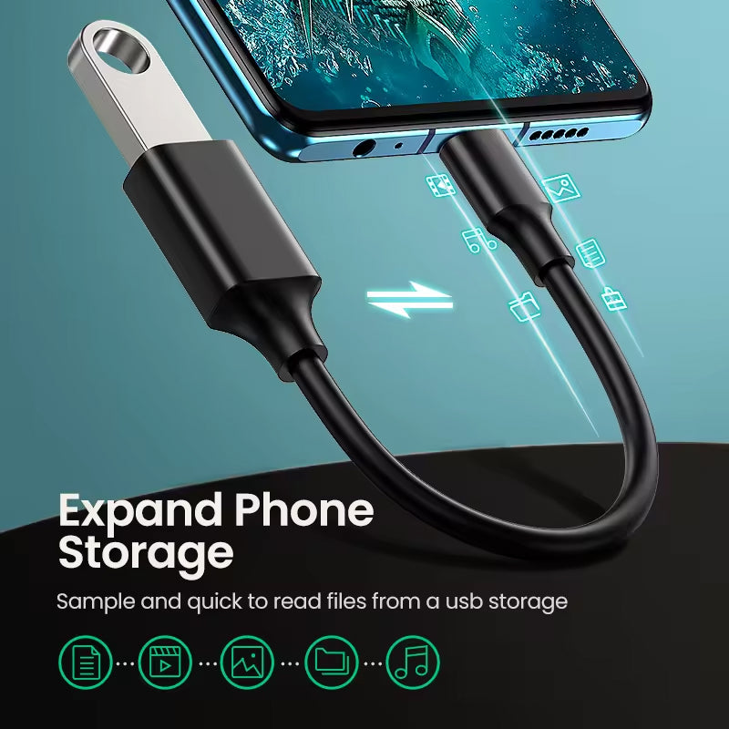 Type C to USB 3.0 OTG Adapter Cable