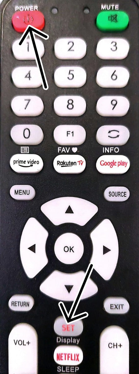 Universal All Brand Remote Control CRC 1210V