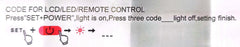 Universal All Brand Remote Control CRC 1210V