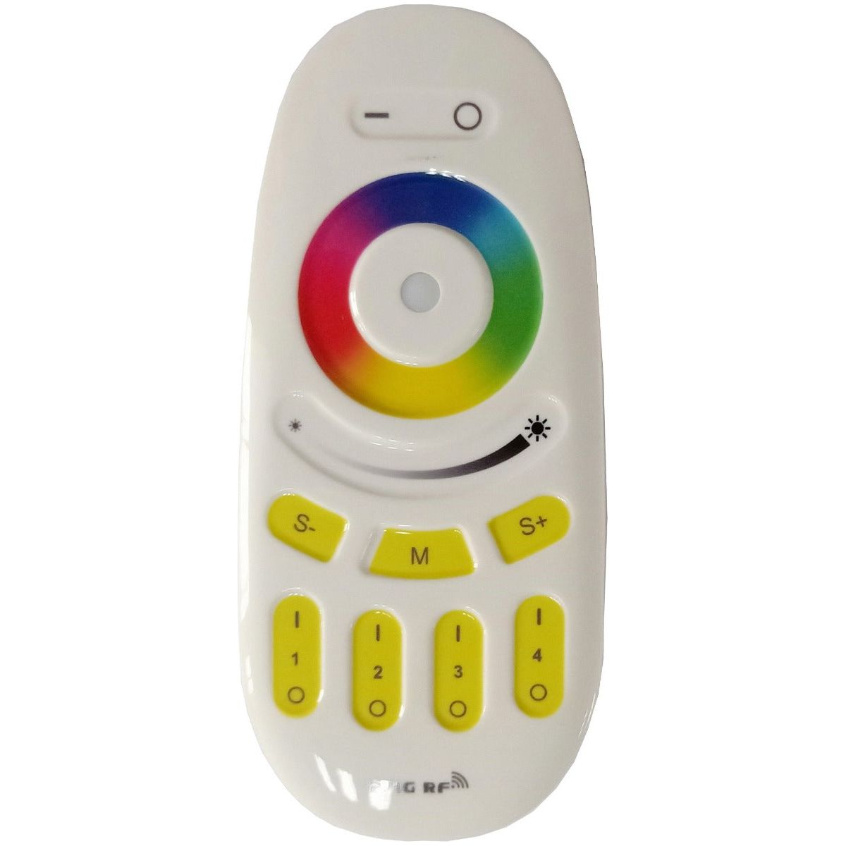 Avide LED Ταινία 12V RGB+W 4 Ζωνών RF Τηλεχειριστήριο Αφής για 288W Ελεγκτή