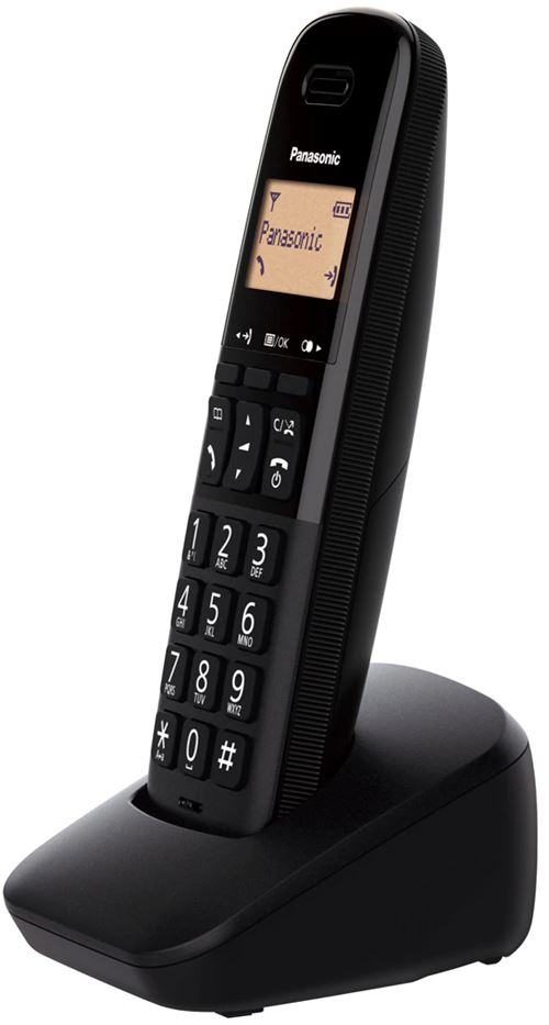 Panasonic KX-TGB610SPB Ασύρματο Τηλέφωνο Μαύρο