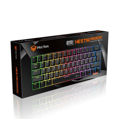 Meetion MT-MK005BT Bluetooth Μηχανικό Gaming  Πληκτρολόγιο US Μαύρο