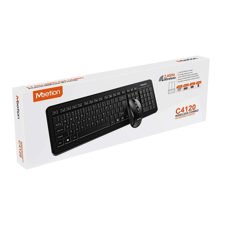 Meetion Office Set MT-C4120 LITTLE 2.4G Wireless White