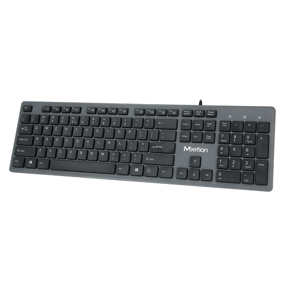 Meetion MT-K841 USB Ενσύρματο Ultrathin Πληκτρολόγιο