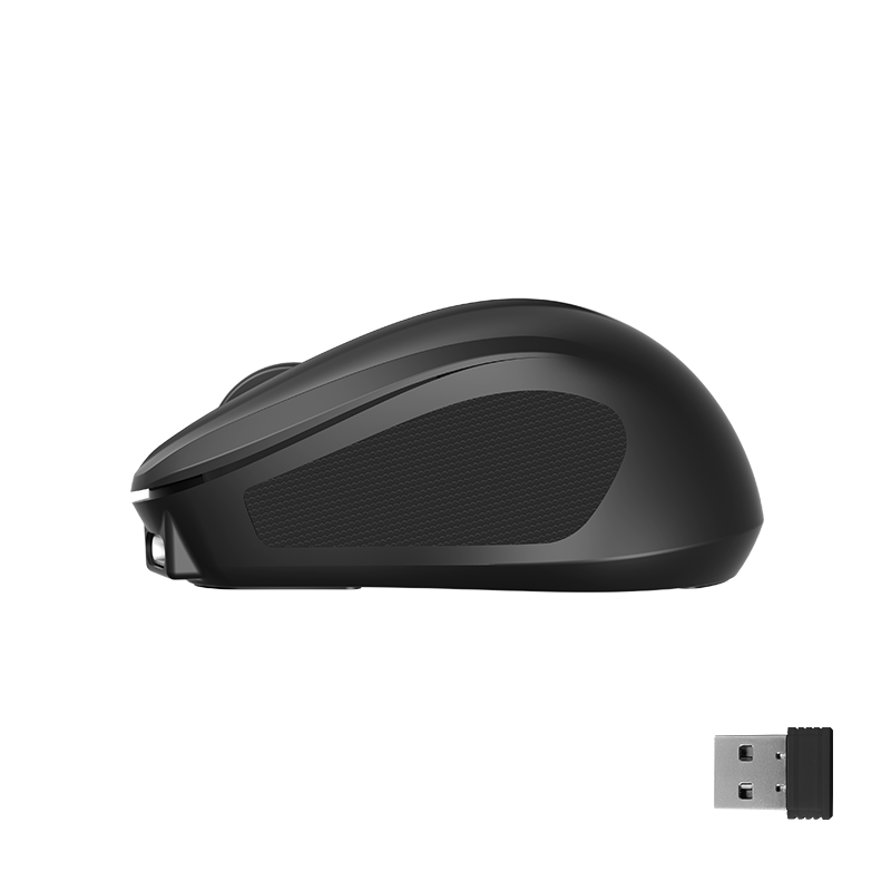 Meetion MT-MINIGO Αθόρυβο Mini 2.4G Ασύρματο Optical Ποντίκι Μαύρο