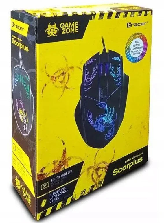 Tracer Ενσύρματο Ποντίκι Gamezone Scorpius USB