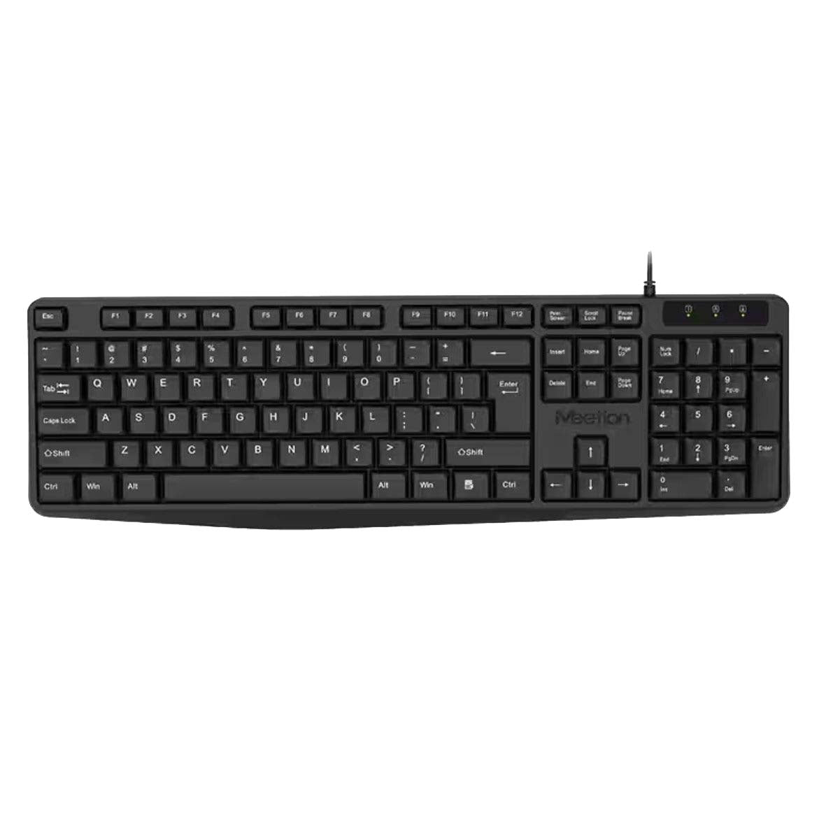 Meetion MT-K200 Πληκτρολόγιο Standard USB Chocolate