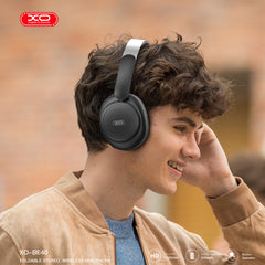 XO BE40 Ακουστικά Κεφαλής Bluetooth Magic God με ANC Μαύρα