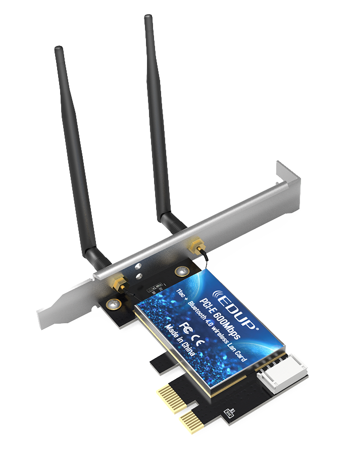 EDUP Network Card EP-9619 AC600 WiFi + Bluetooth 4.2
