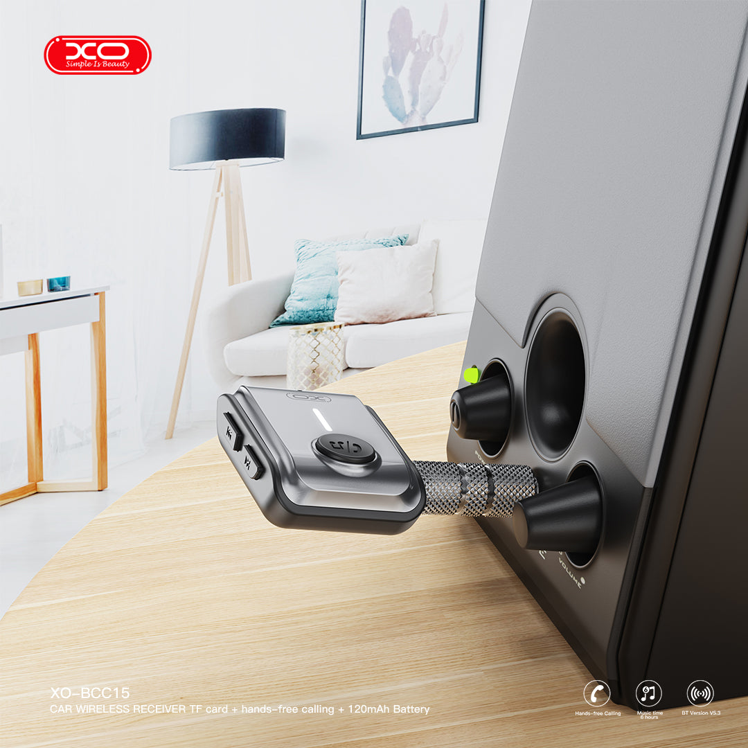 XO BCC15 Bluetooth Transmitter with TF Card Support