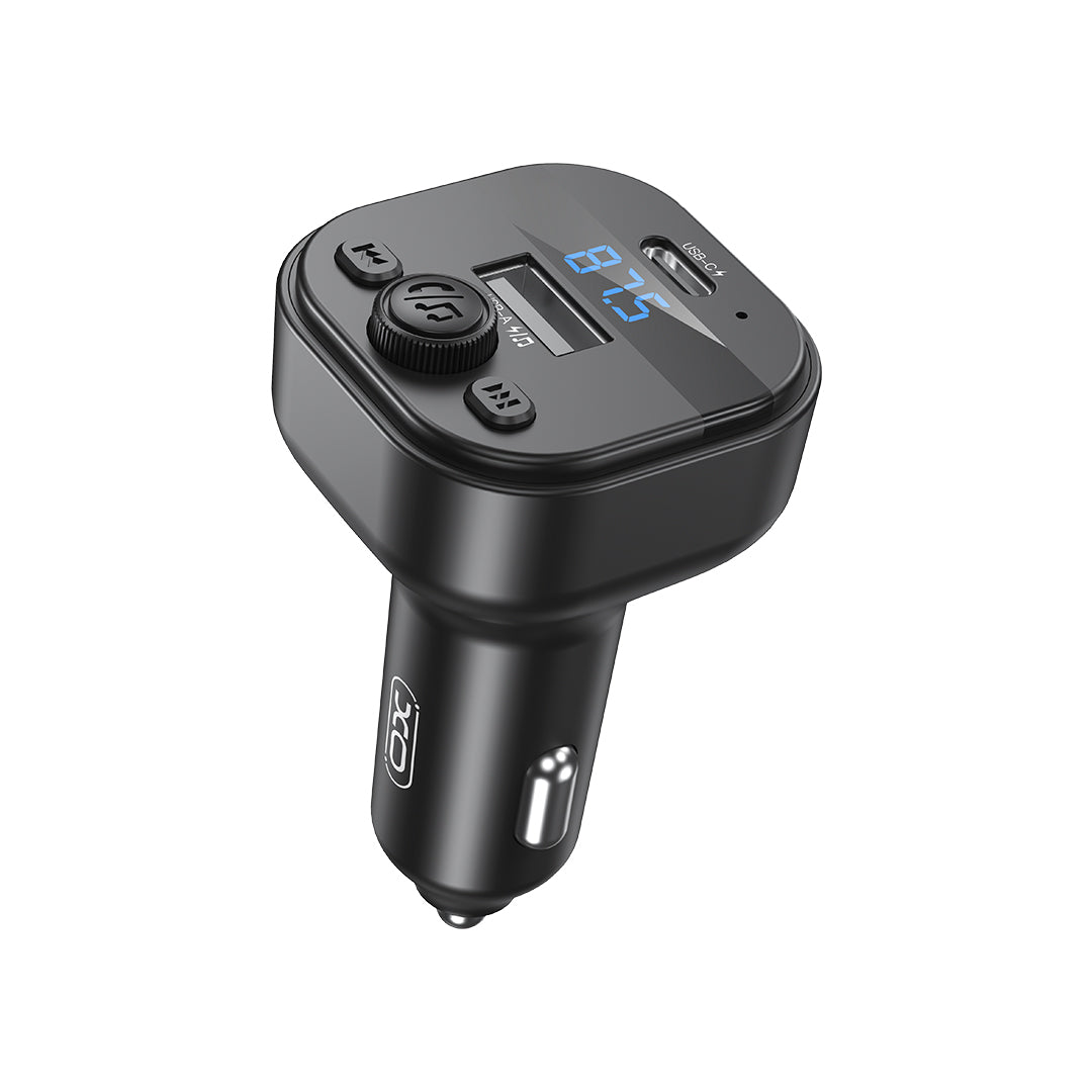 XO BCC18 Smart Bluetooth MP3 Φορτιστής Αυτοκινήτου Type-C 3A