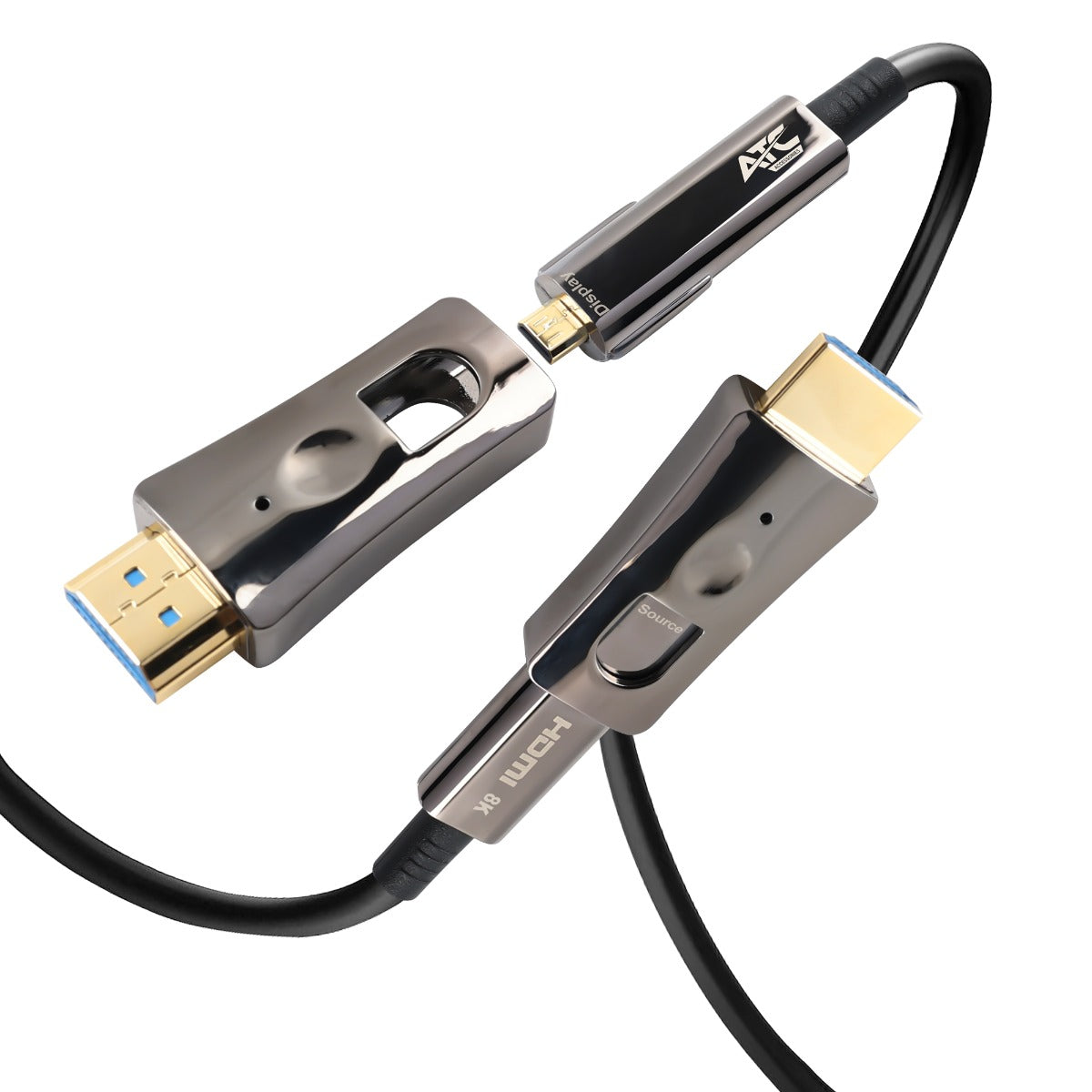 ATC AOC HDMI 2.1V 8K Αποσπώμενο Οπτικό Καλώδιο 15m