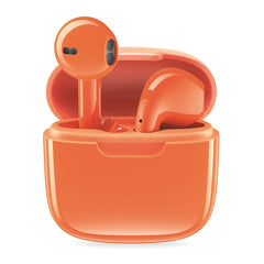 Ασύρματα Ακουστικά Earbuds ATC-25 TWS Πορτοκαλί