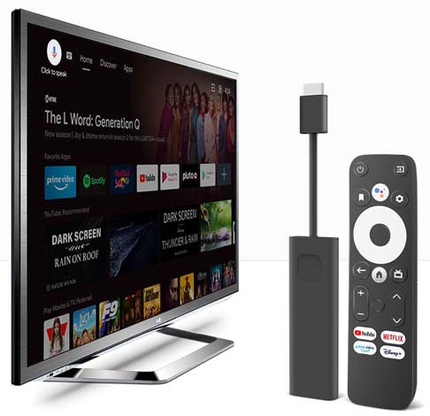 Τηλεχειριστήριο Google TV GD1 4K Streaming Stick