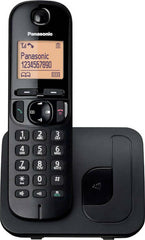 Panasonic Ασύρματο Σταθερό Τηλέφωνο KX-TGC210 με Ηχείο Μαύρο