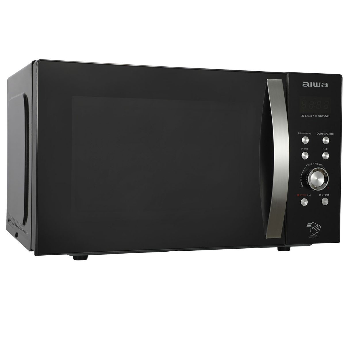 AIWA Glass Digital Microwave Oven with Grill 23L, 800W