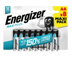 Energizer Μπαταρίες Max Plus Αλκαλικές ΑΑ (8τμχ)