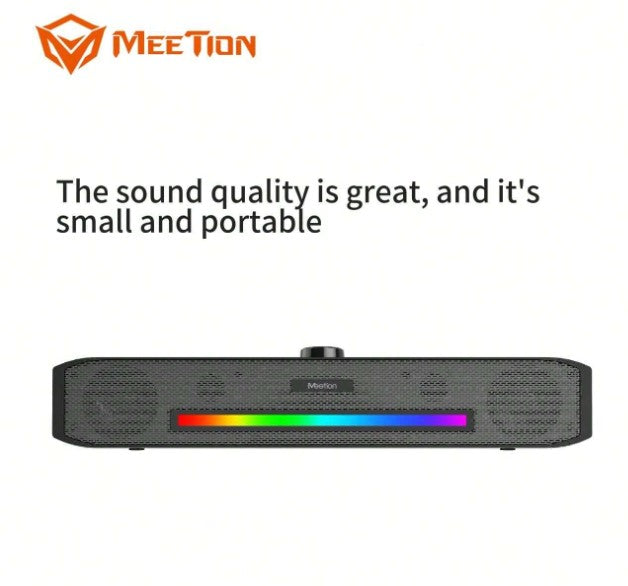 Meetion SP1001 Ηχείο Υπολογιστή (3.5mm + USB)