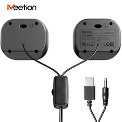 Meetion SP2010 2.0 Ηχείο Υπολογιστή (3.5mm + USB)
