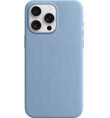 Θήκη XO-K10B iPhone 15 Pro Max 6.7" liquid Σιλικόνης Μπλε Σιέρρα