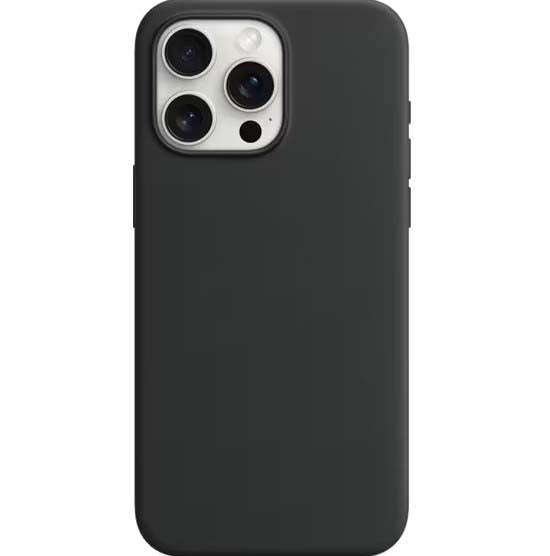 Θήκη XO-K10B iPhone 15 Pro Max 6.7" liquid Σιλικόνης Μαύρο