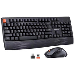 Meetion MT-C4130 2.4G Wireless Keyboard and Mouse Set / Black