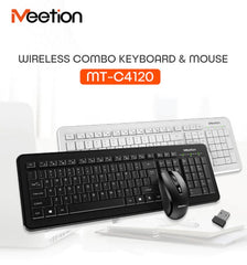 Meetion Office Set MT-C4120 LITTLE 2.4G Wireless White