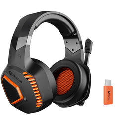 Meetion Ακουστικά Gaming BTH014 Ενσύρματα & Bluetooth 2.4G Μαύρα