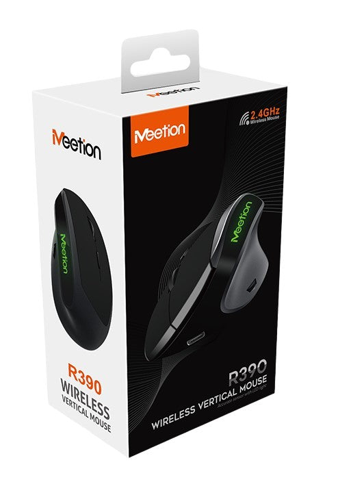 Meetion MT-R390 2.4G Ασύρματο Κατακόρυφο Ποντίκι ΔΕΞΙ