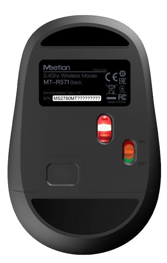 Meetion MT-R571 2.4G Wireless Mouse Black