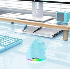 Meetion MT-BTM010R Wireless Mouse Right Ergonomic Blue