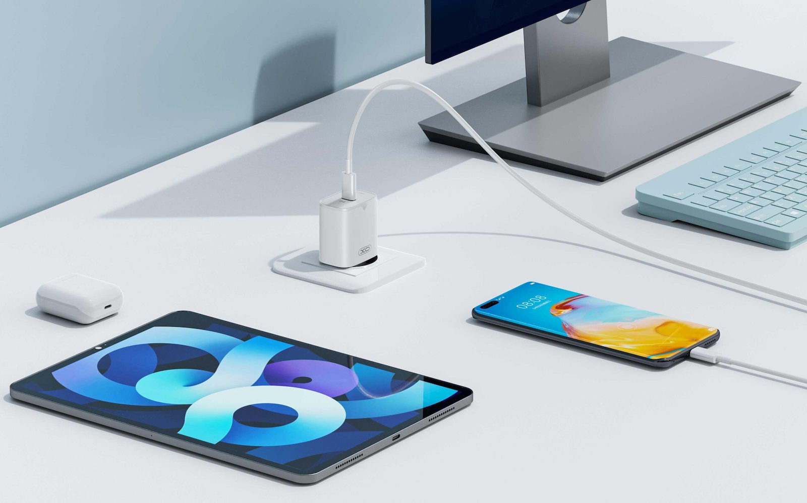 XO L131 (EU) Φορτιστής Ταχείας Φόρτισης PD30W USB-C