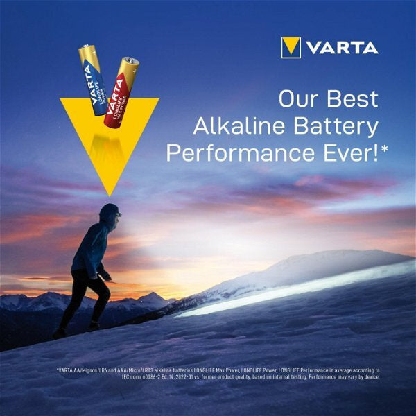 Varta Μπαταρίες Longlife Max Power Αλκαλικές Mignon AAA B5+3