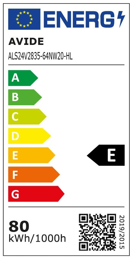 Avide LED Ταινία 24V 8W 4000K IP20 10m 145lm/W
