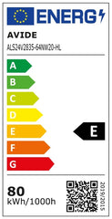 Avide LED Ταινία 24V 8W 4000K IP20 10m 145lm/W