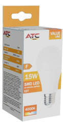 ATC SMD LED Λαμπτήρας A60 230V 15W/1520LM E27 4000K