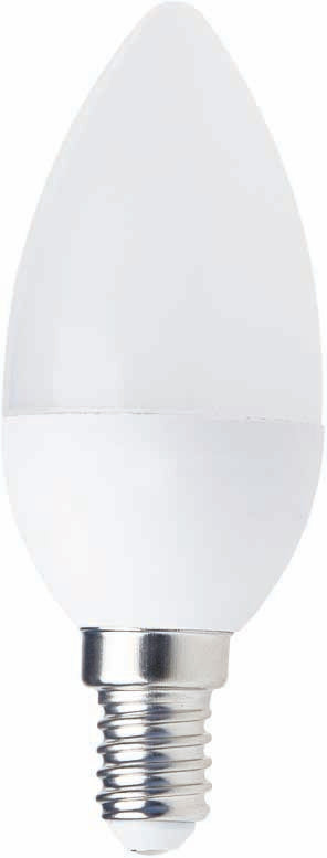 ATC SMD Λαμπτήρας LED Κερί C37 230V 7W/600LM E14 6500K