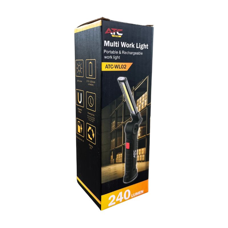 ATC-WL02 Πολυχρηστικός Φακός Εργασίας 240 Lumens